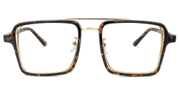 Nellie Aviator Tortoise-Gold Glasses