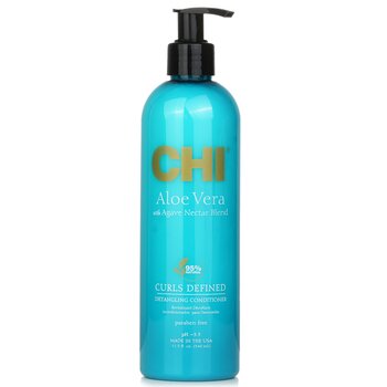 CHIAloe Vera with Agave Nectar Curls Defined Detangling Conditioner 340ml/11.5oz
