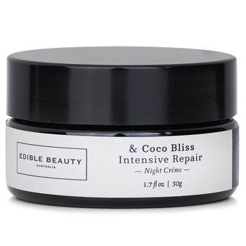 Edible Beauty& Coco Bliss Intensive Repair Night Creme 50g/1.7oz