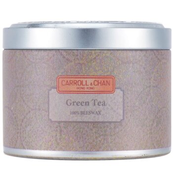 Carroll & Chan100% Beeswax Tin Candle - Green Tea (8x6) cm