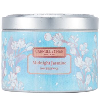 Carroll & Chan100% Beeswax Tin Candle - Midnight Jasmine (8x6) cm