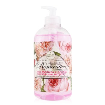 Nesti DanteRomantica Exhilarating Hand & Face Soap With Rosa Canina - Florentine Rose & Peony 500ml/16.9oz