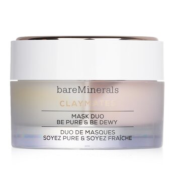 BareMineralsClaymates Be Pure & Be Dewy Mask Duo 58g/2.04oz