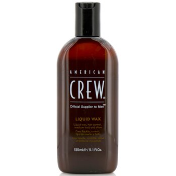 American CrewMen Liquid Wax (Hair Control, Medium Hold and Shine) 150ml/5.1oz