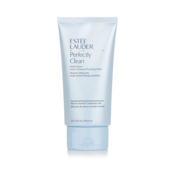 Estee LauderPerfectly Clean Multi-Action Foam Cleanser/ Purifying Mask 150ml/5oz