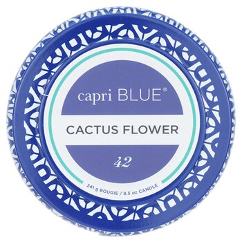 Capri BluePrinted Travel Tin Candle - Cactus Flower 241g/8.5oz