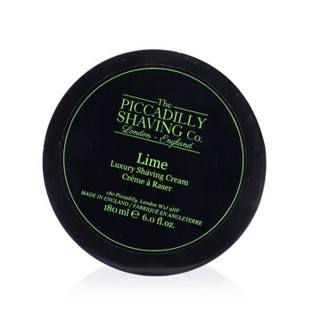The Piccadilly Shaving Co.Lime Luxury Shaving Cream 180g/6oz