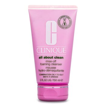 CliniqueAll About Clean Rinse-Off Foaming Cleanser - For Combination Oily to Oily Skin 150ml/5oz
