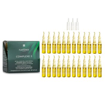 Rene FurtererComplexe 5 Essential Scalp Ritual Stimulating Plant Concentrate (Pre-Shampoo) 24x5ml/0.16oz