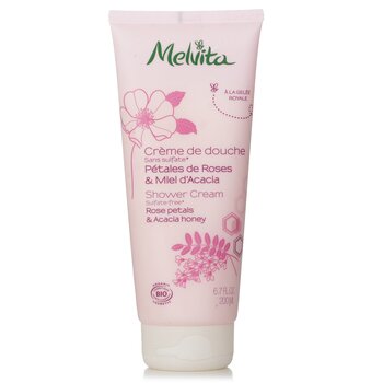MelvitaRose Petals & Acacia Honey Shower Cream 200ml/6.7oz