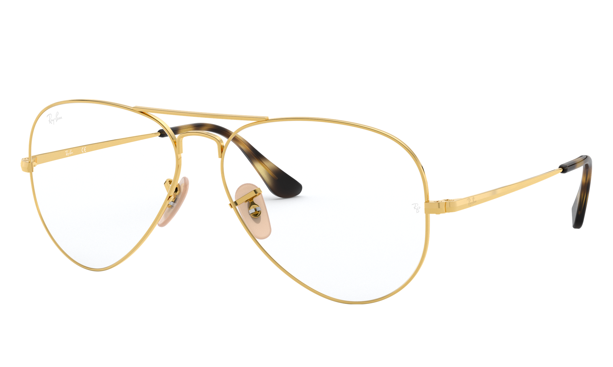 Ray-Ban Unisex Rx6489 Gold Size: Large