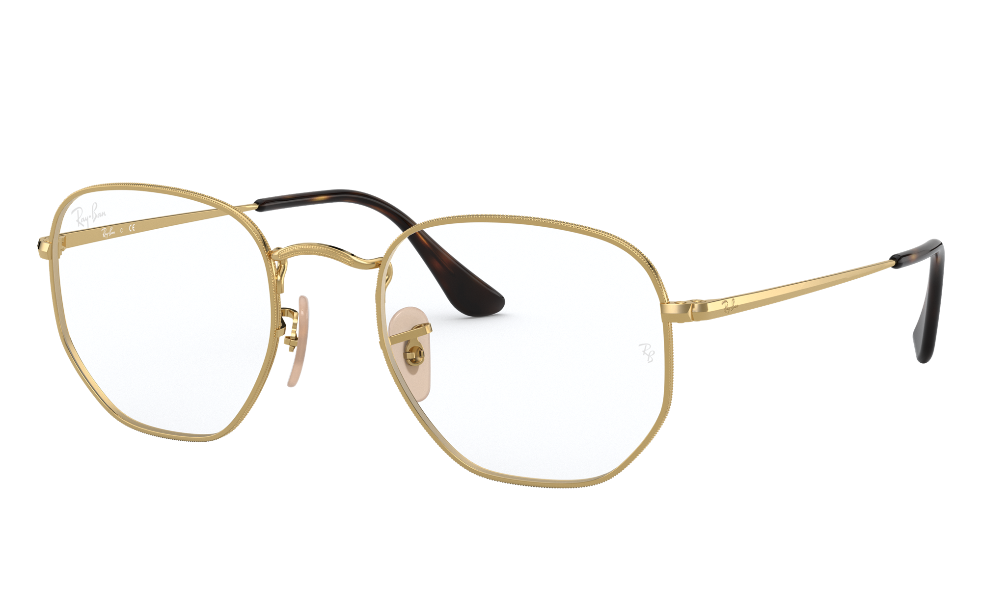 Ray-Ban Unisex Rx6448 Gold Size: Standard