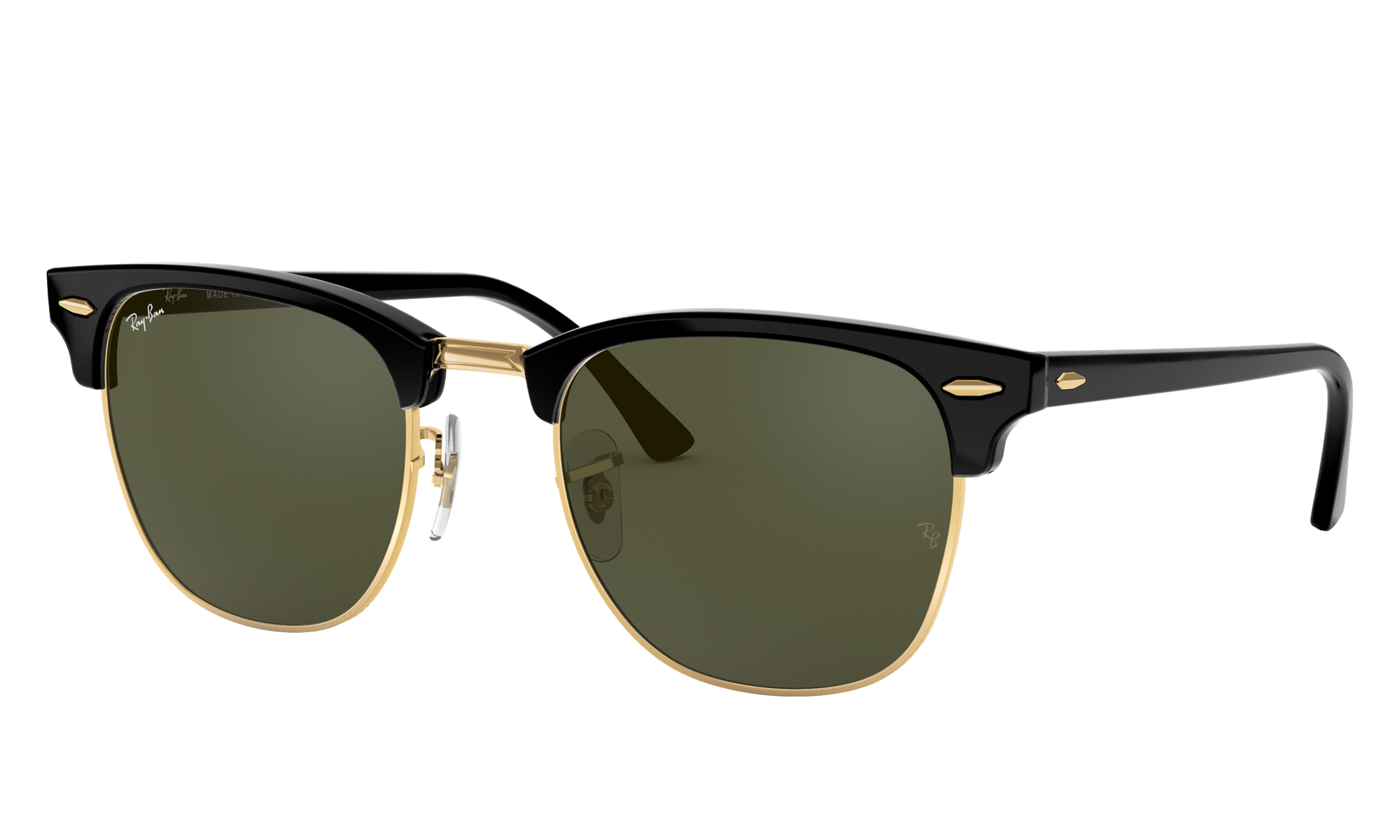 Ray-Ban Unisex Rb3016 Black On Gold Size: Standard
