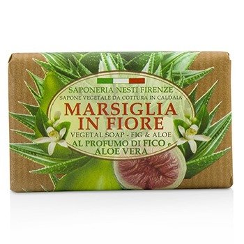 Nesti DanteMarsiglia In Fiore Vegetal Soap - Fig & Aloe Vera 125g/4.3oz
