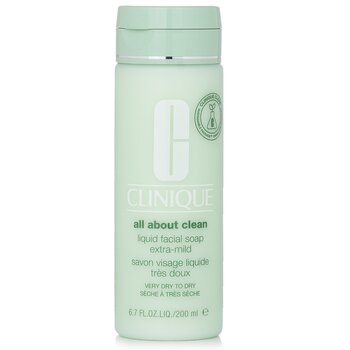CliniqueAll About Clean Liquid Facial Soap Extra-Mild - Very Dry to Dry Skin 200ml/6.7oz