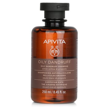 ApivitaOily Dandruff Shampoo with White Willow & Propolis (For Oily Scalp) 250ml/8.45oz