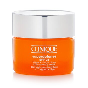 CliniqueSuperdefense SPF 25 Fatigue + 1st Signs Of Age Multi-Correcting Cream - Very Dry to Dry Combination 30ml/1oz