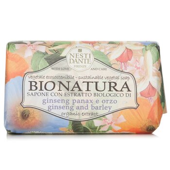 Nesti DanteBio Natura Sustainable Vegetal Soap - Ginseng & Barley 250g/8.8oz