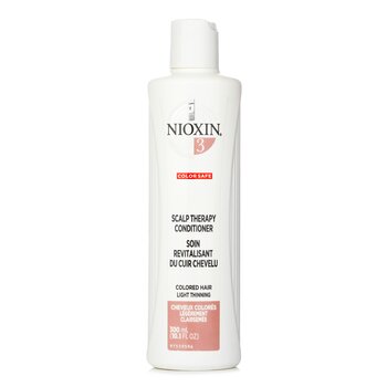 NioxinDensity System 3 Scalp Therapy Conditioner (Colored Hair, Light Thinning, Color Safe) 300ml/10.1oz