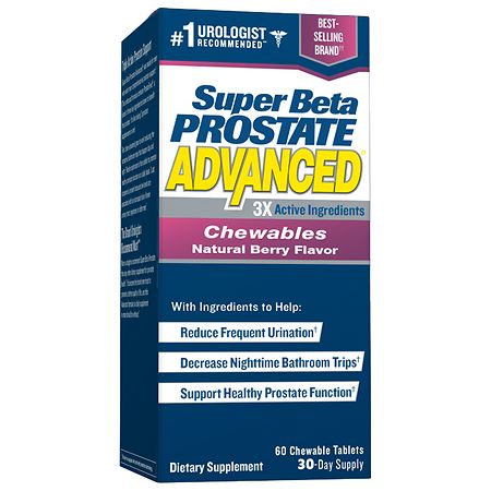 New Vitality Super Beta Prostate Advanced - Chewables - 60.0 ea