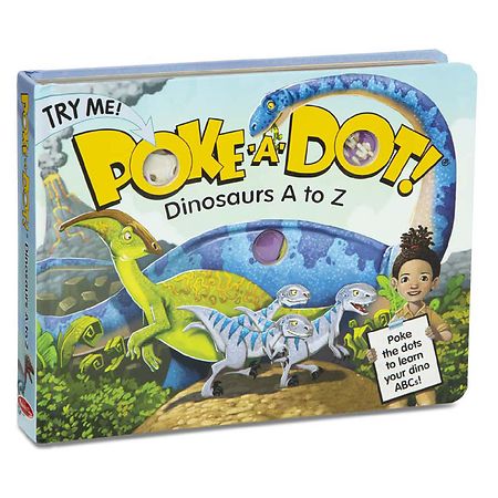 Melissa & Doug Poke-A-Dot: Dinosaurs A to Z - 1.0 ea
