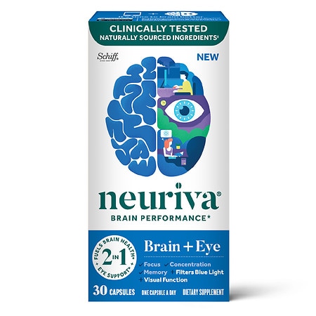 Neuriva Brain + Eye Health Support Capsules - 30.0 ea