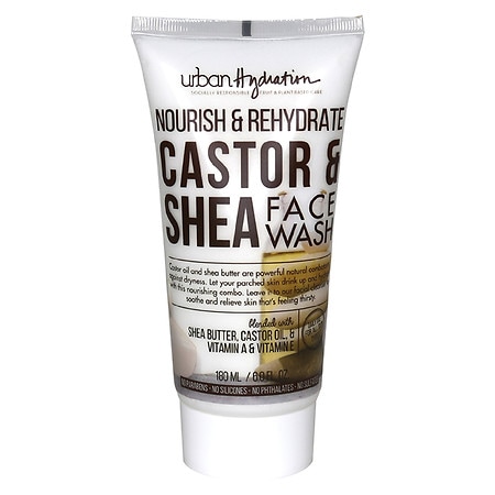 Urban Hydration Nourish & Rehydrate Castor & Shea Face Wash - 6.0 fl oz