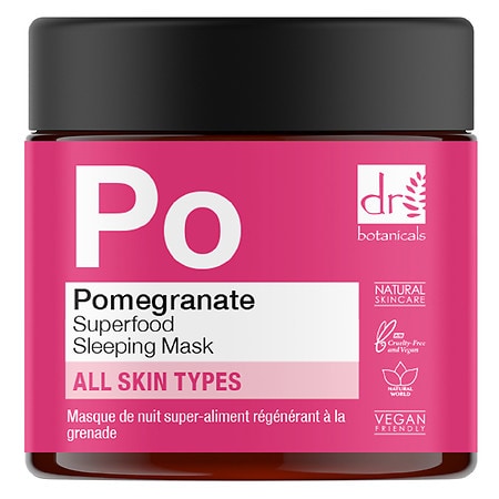 Dr. Botanicals Pomegranate Superfood Regenerating Sleeping Mask - 2.0 fl oz