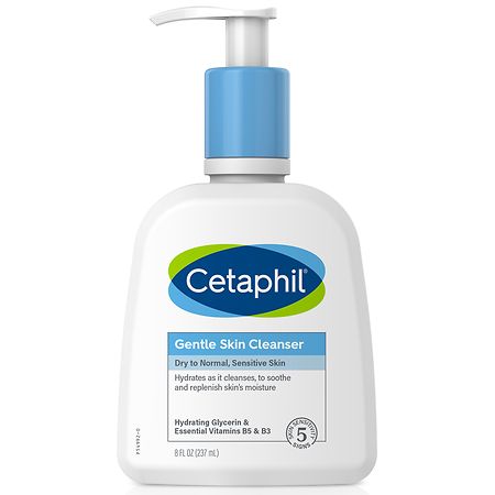 Cetaphil Gentle Cleanser-Dry to Normal Skin - 8.0 fl oz