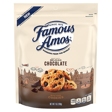 Famous Amos Belgian Chocolate Chip Cookies - 7.0 oz