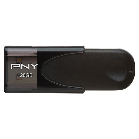PNY Attache 4 USB 2.0 Flash Drive - 128GB 1.0 ea