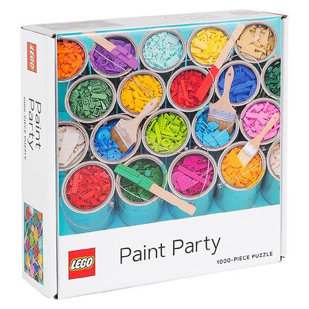 Chronicle Books LEGO Paint Party Puzzle - 1.0 ea