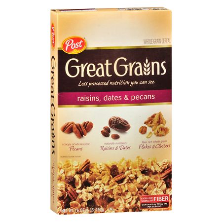 Great Grains Cereal Raisins, Dates & Pecans - 16.0 oz