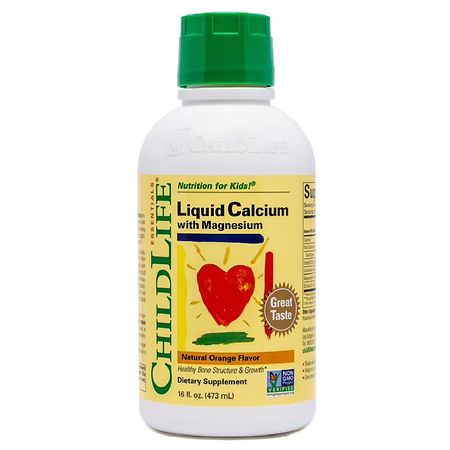 ChildLife Liquid Calcium with Magnesium Natural Orange - 16.0 fl oz