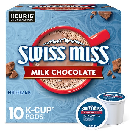 Swiss Miss Milk Chocolate Hot Cocoa, Keurig Single-Serve K-Cup Pods - 10.0 ea