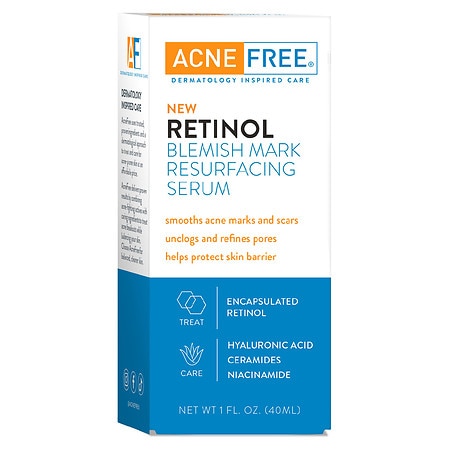 AcneFree Retinol Blemish Mark Resurfacing Serum - 1.0 oz