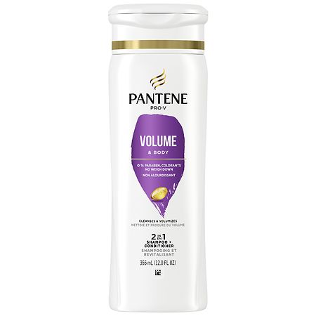 Pantene Pro-V Volume & Body 2 in 1 Shampoo + Conditioner - 12.0 fl oz