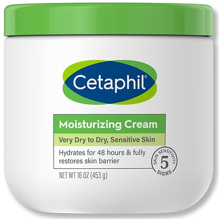 Cetaphil Body Moisturizer Cream for Dry to Very Dry Sensitive Skin, Non-Greasy - 16.0 oz