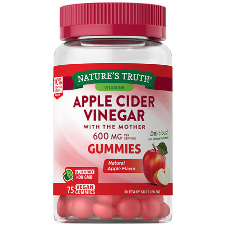 Nature's Truth Apple Cider Vinegar Gummies 600 mg - 75.0 ea