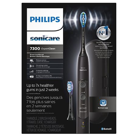 Philips Sonicare ExpertClean 7300, Rechargeable Electric Toothbrush (HX9610/17) - 1.0 ea