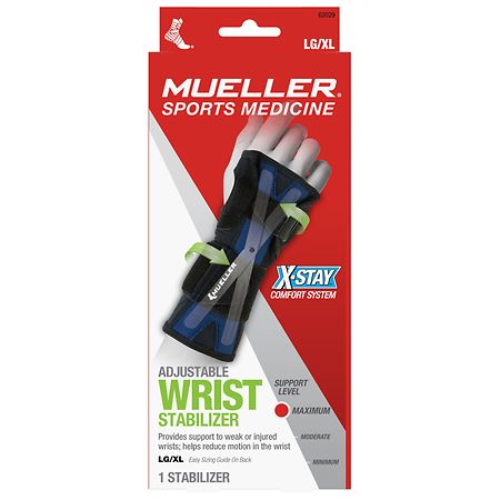 Mueller Adjustable Wrist Stabilizer Large/X-Large - 1.0 EA