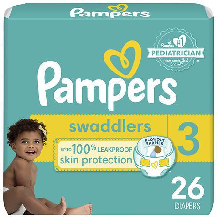 Pampers Swaddlers Diapers Size 3 - 78.0 ea