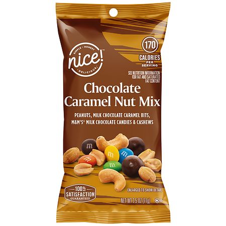 Nice! Chocolate Caramel Nut Mix - 2.5 OZ