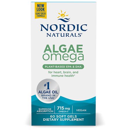 Nordic Naturals Algae Omega - 60.0 EA