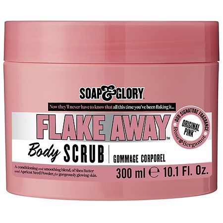 Soap & Glory Flake Away Exfoliating Body Scrub Original Pink - 10.1 fl oz