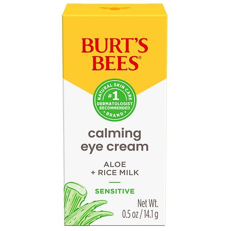 Burt's Bees Calming Eye Cream with Aloe and Rice Milk for Sensitive Skin - 0.5 oz