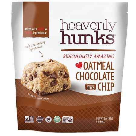 Heavenly Hunks Gluten Free Cookie Oatmeal Chocolate Chip - 6.0 oz