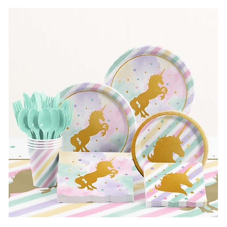 Creative Converting Unicorn Birthday Party Supplies Kit - 1.0 ea