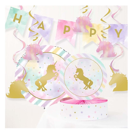 Creative Converting Unicorn Birthday Decorations Kit - 1.0 ea
