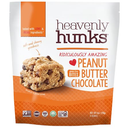 Heavenly Hunks Gluten Free Cookie Peanut Butter Chocolate - 6.0 oz